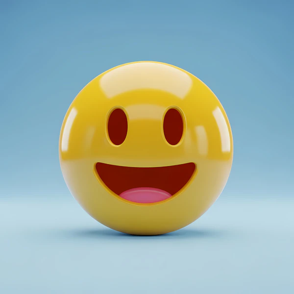 Smiley Face Emoji Art