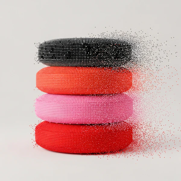 Abstract Tire Stack