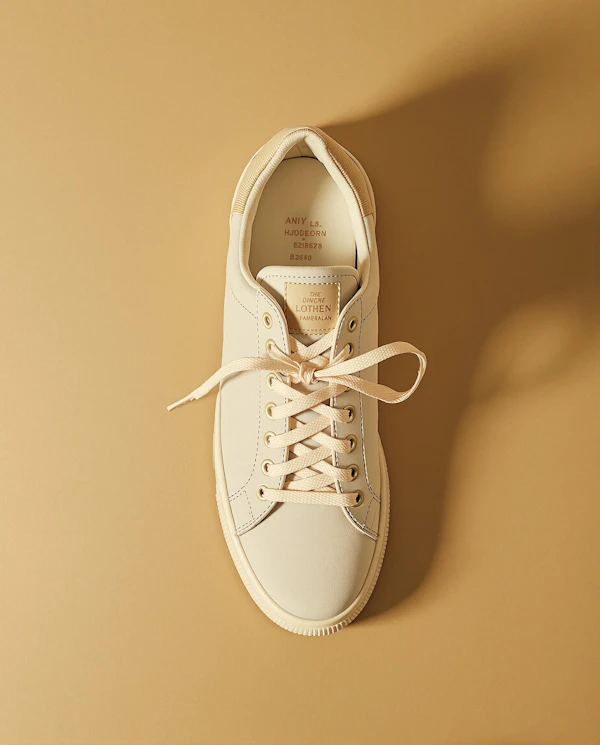 Minimalist Cream Sneaker