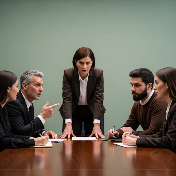 Team Discussion Scene