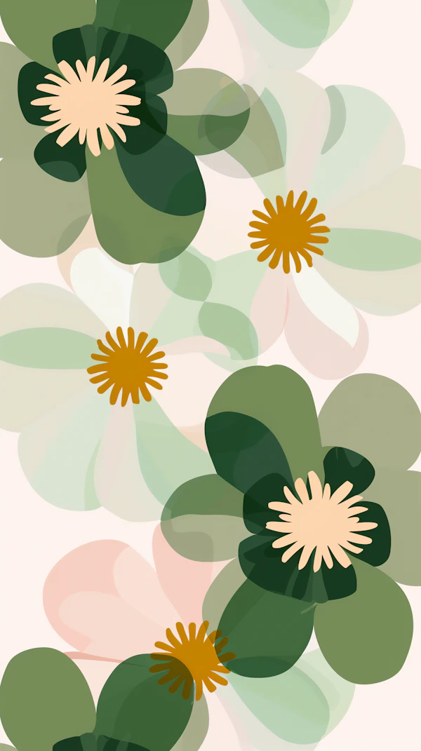 Abstract Floral Art