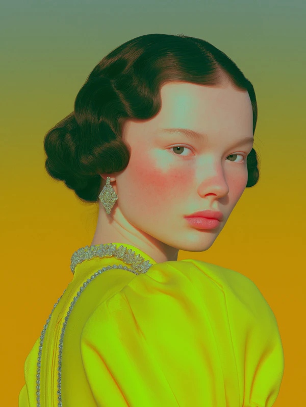 Elegant Woman Portrait