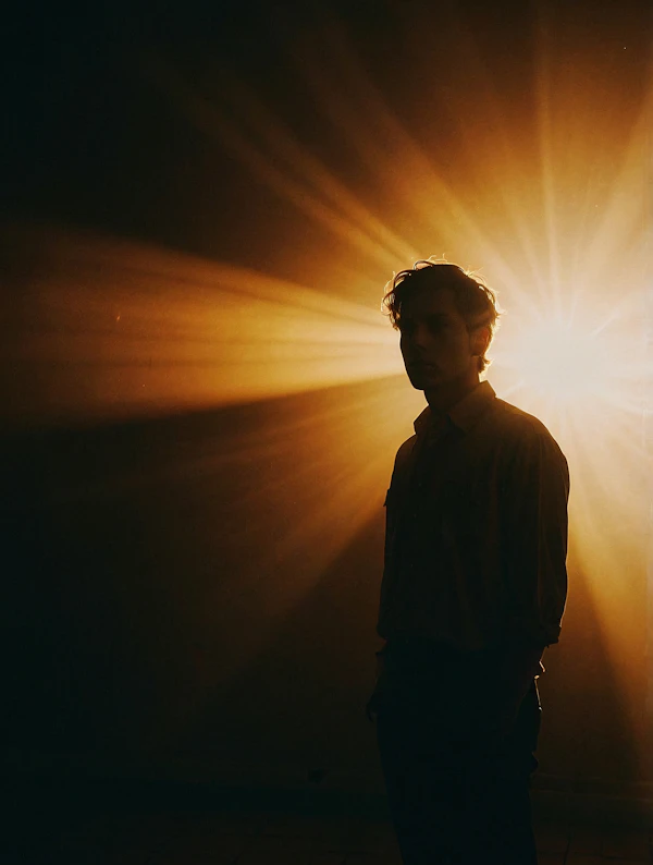 Silhouette in Golden Light
