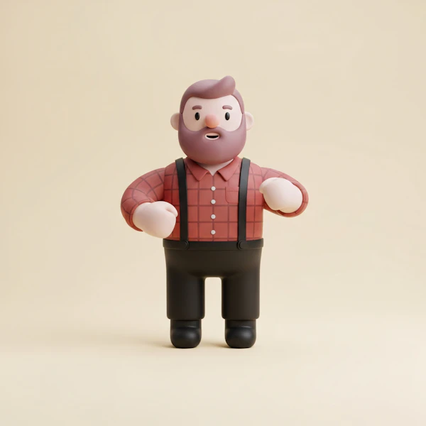 Cartoon Character Portrait