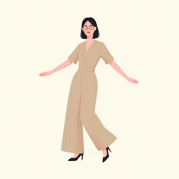 Stylized Woman Portrait