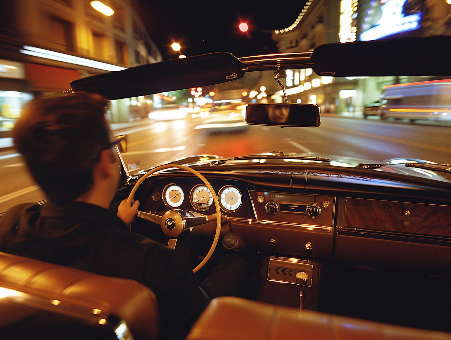 Vintage Night Drive