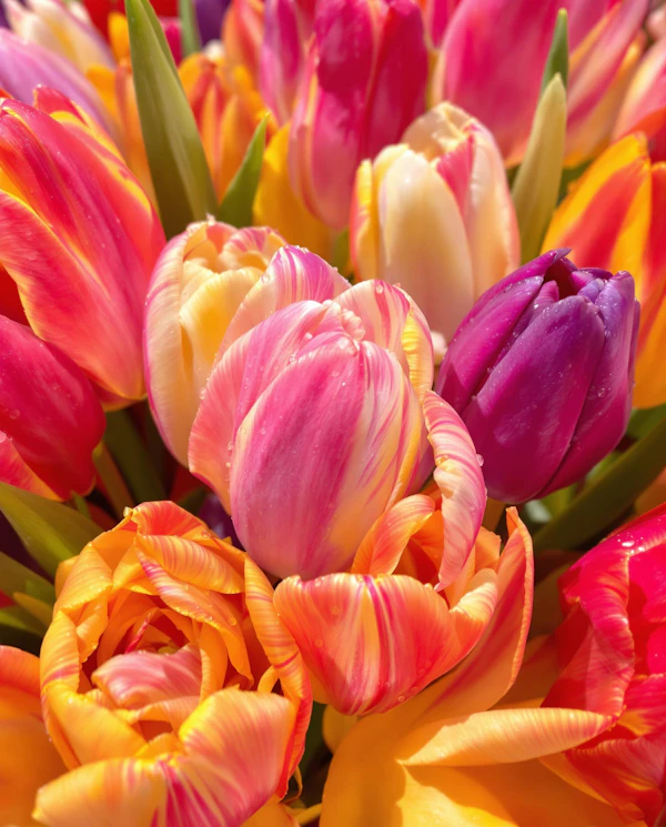 Vibrant Tulip Bouquet