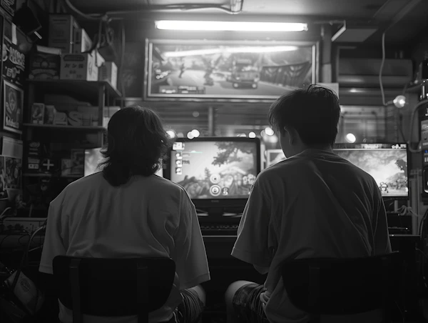 Gaming Concentration in Monochrome