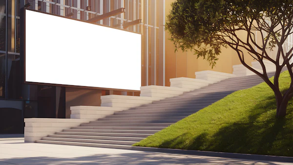 Modern Billboard Scene