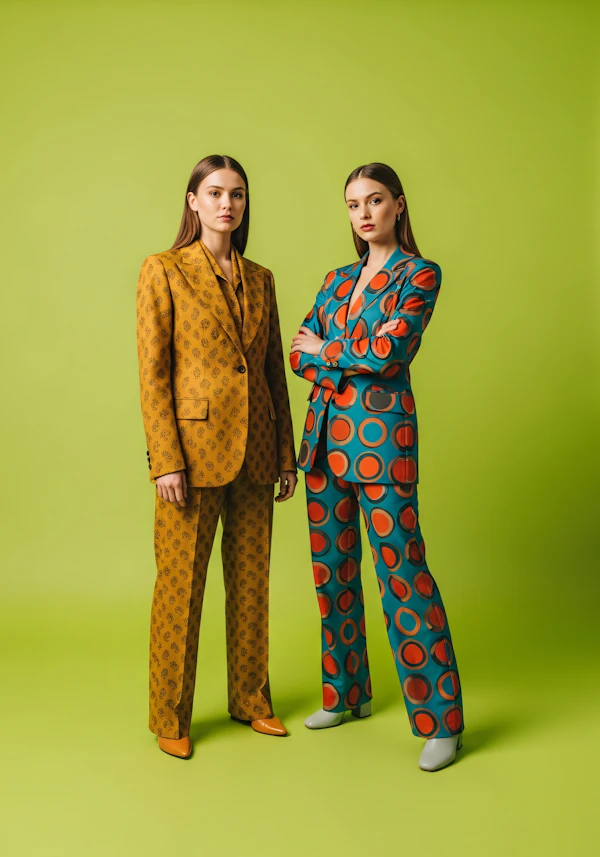 Vibrant Fashion Duo