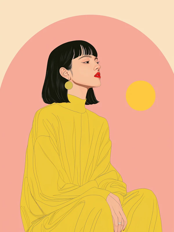 Stylized Portrait Illustration