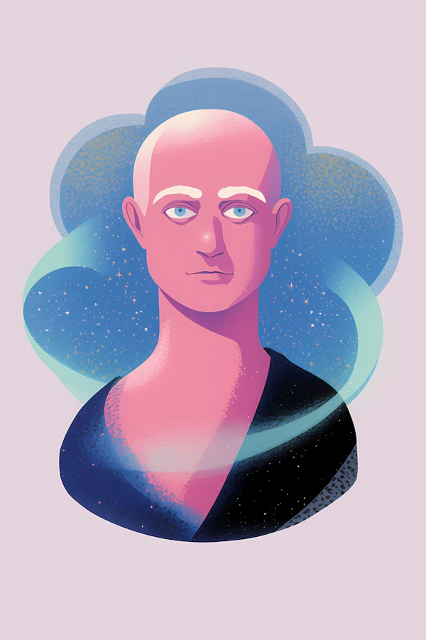 Cosmic Portrait Art