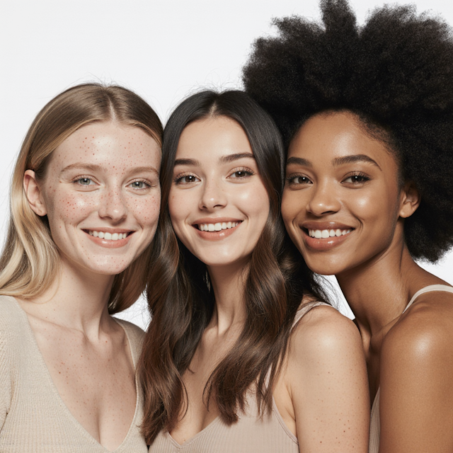 Diverse Women Smiling
