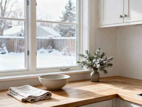 Cozy Winter Kitchen