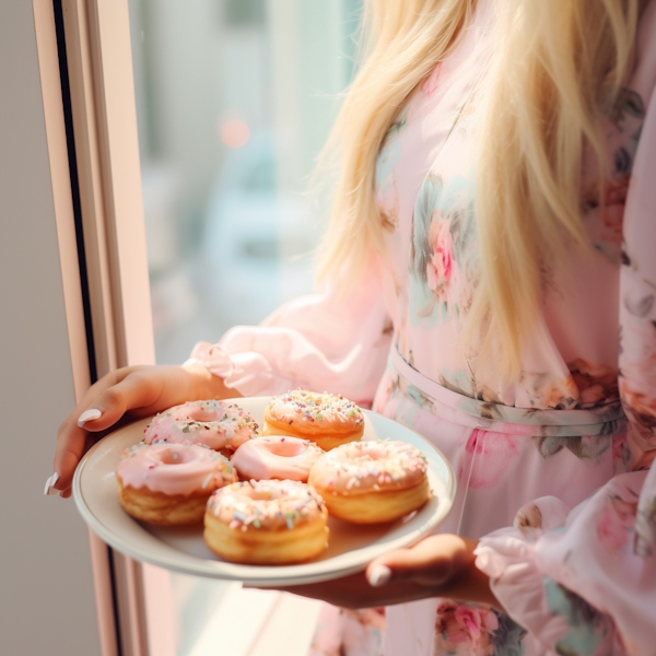 Pastel Donut Indulgence