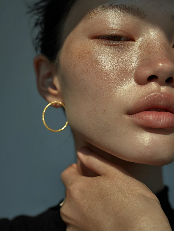 Freckled Portrait
