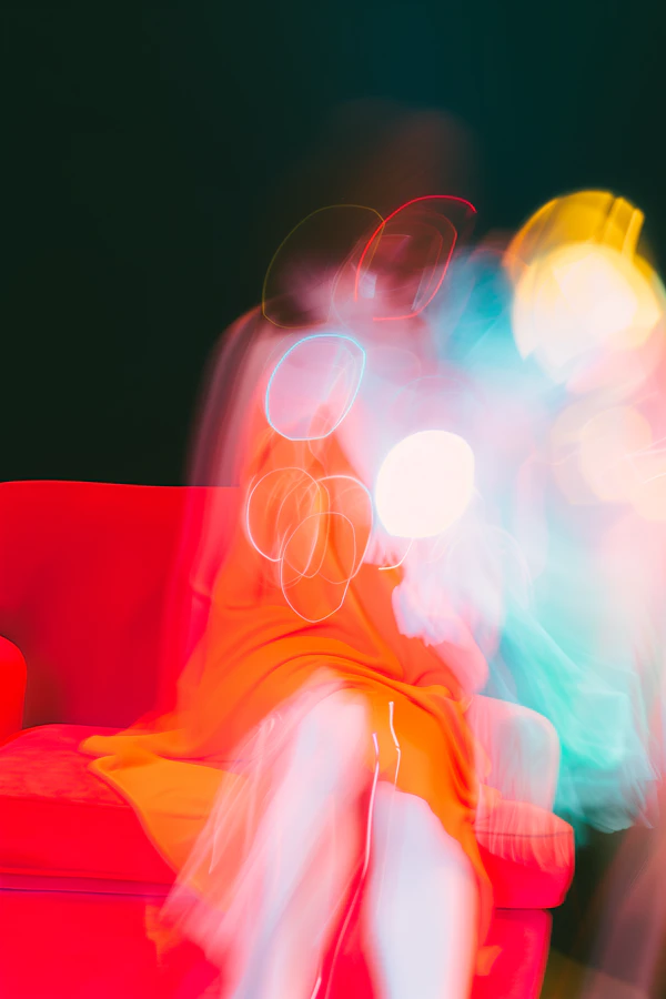 Abstract Light Trails