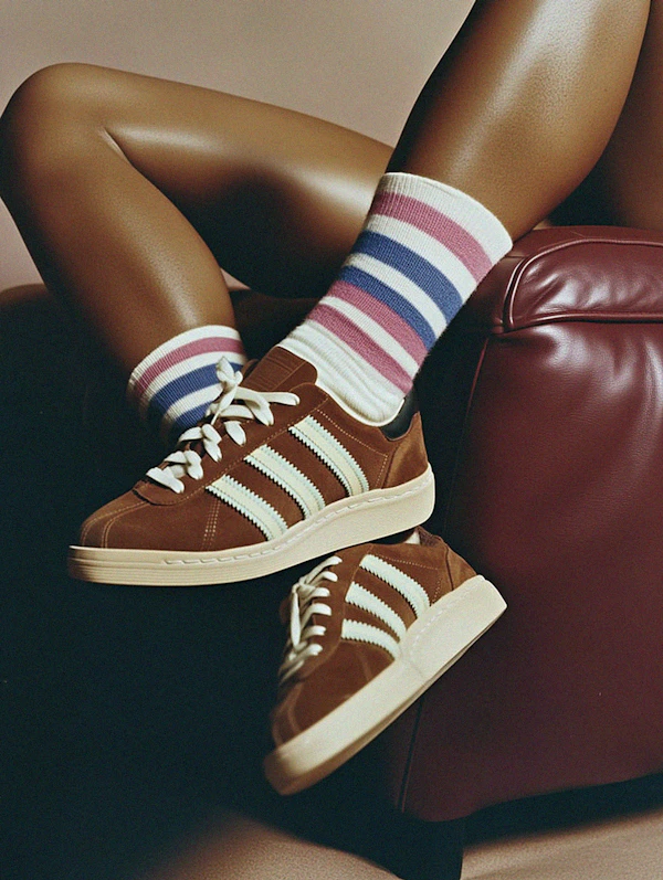 Retro Sneakers Close-Up