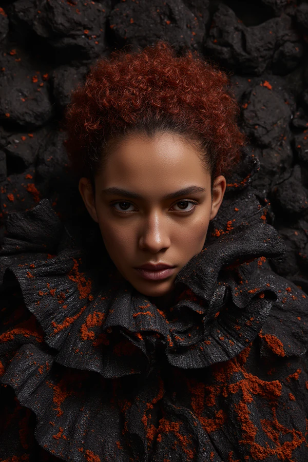 Dramatic Volcanic Portrait