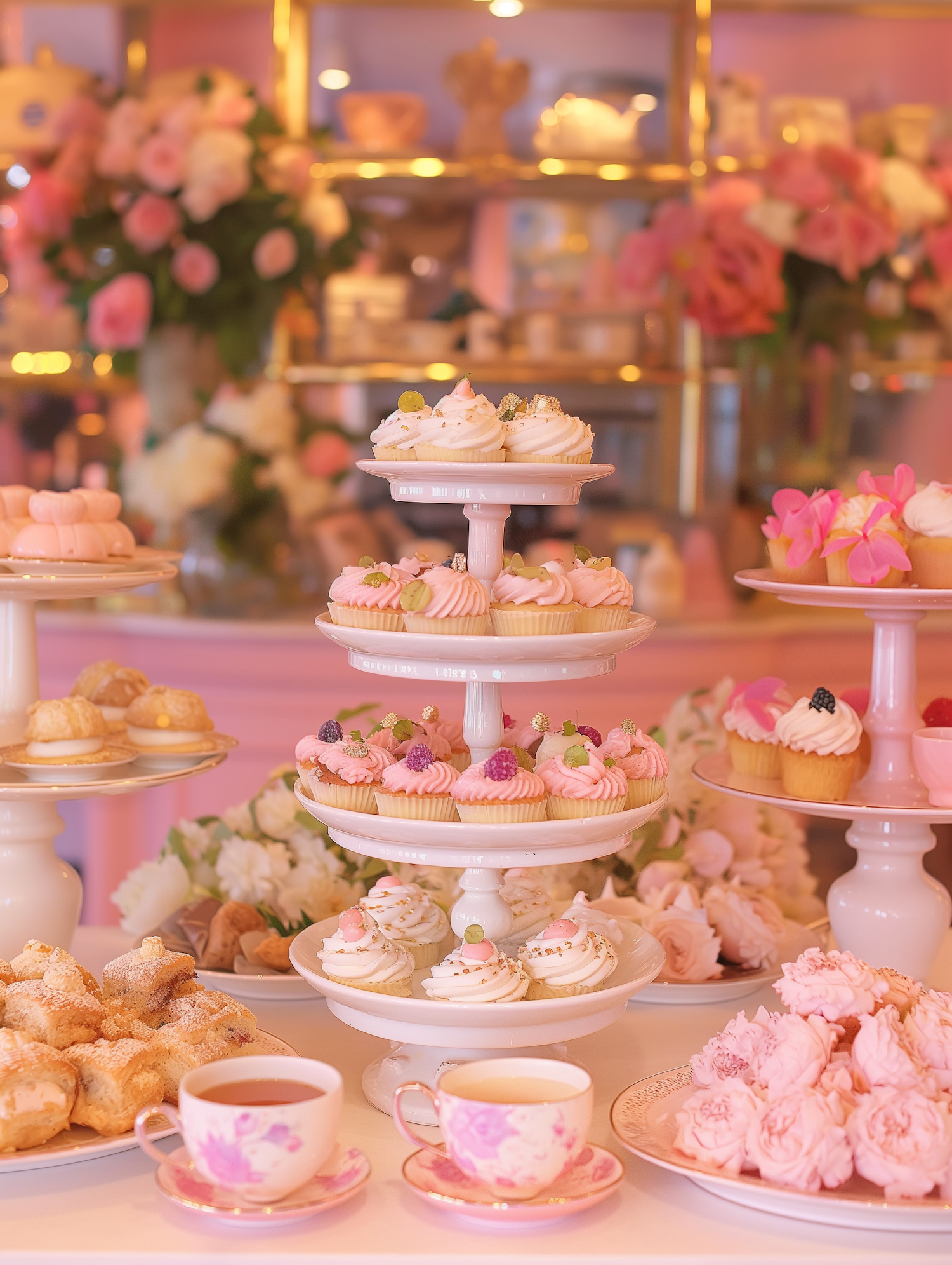 Lavish Dessert Table Elegance