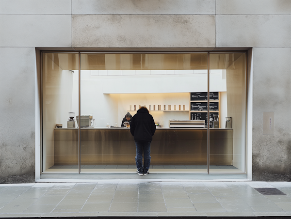 Modern Minimalistic Coffee Shop