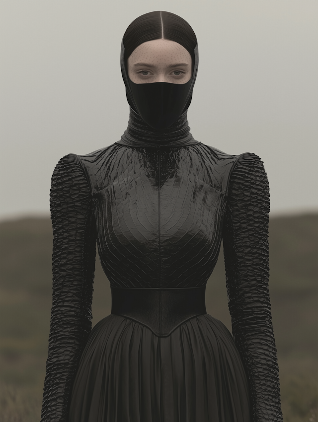 Futuristic Fashion Portrait