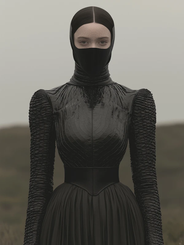 Futuristic Fashion Portrait