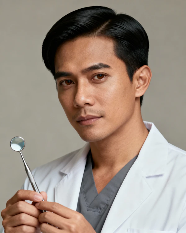 Professional Dentist Portrait