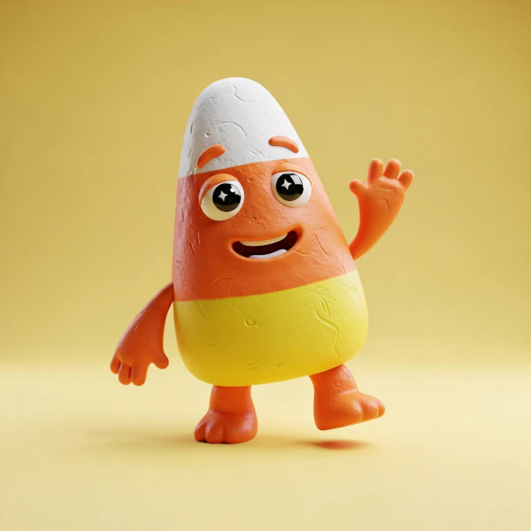 Cheerful Candy Corn