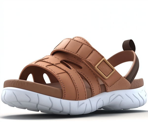 Brown Strappy Sandal