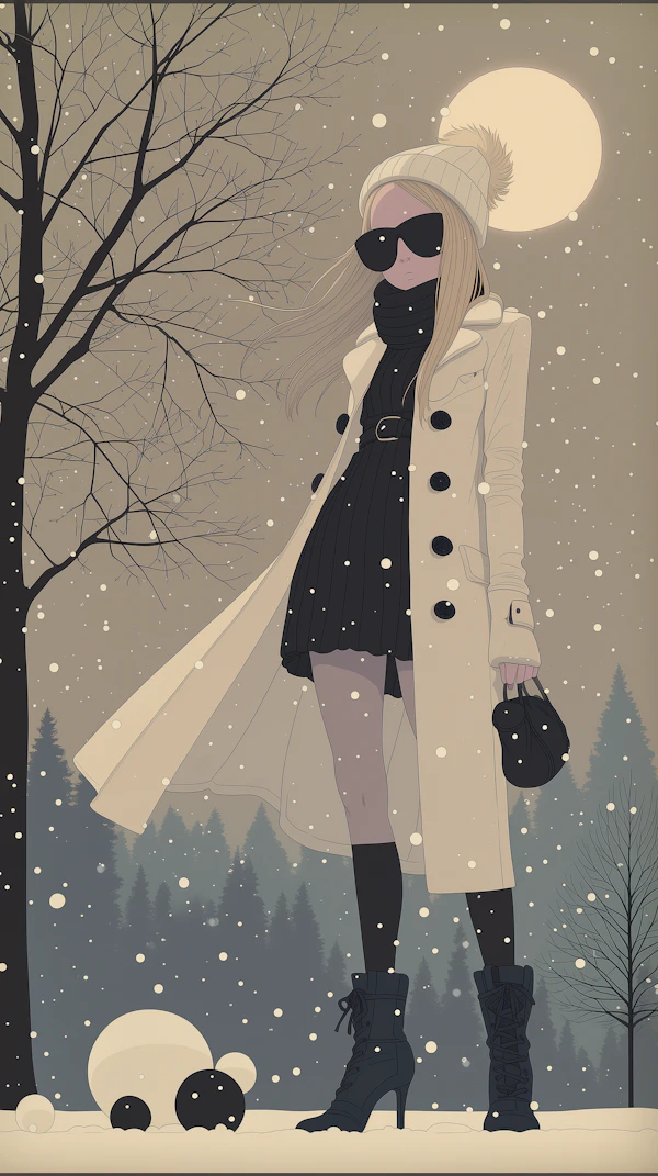 Winter Chic Scene