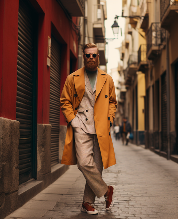 Modern Dandy in Historic Alley