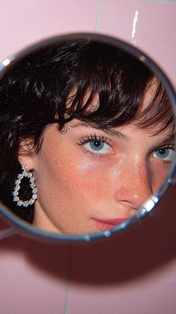 Mirror Reflection Portrait