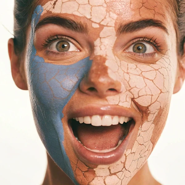 Clay-Covered Woman