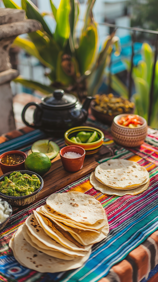 Mexican Cuisine Arrangement