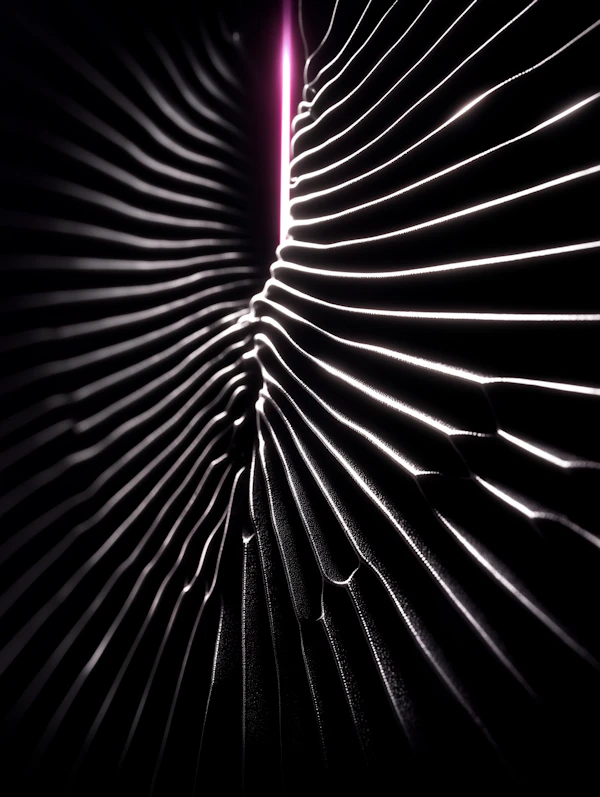 Abstract Metallic Waves