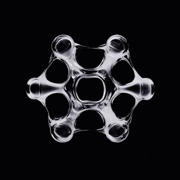 Futuristic 3D Lattice