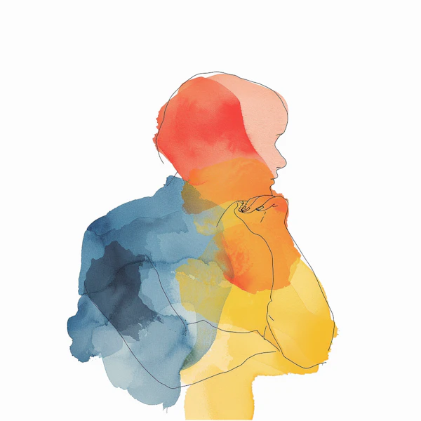Watercolor Human Figure