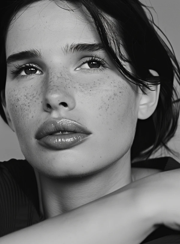 Freckled Portrait