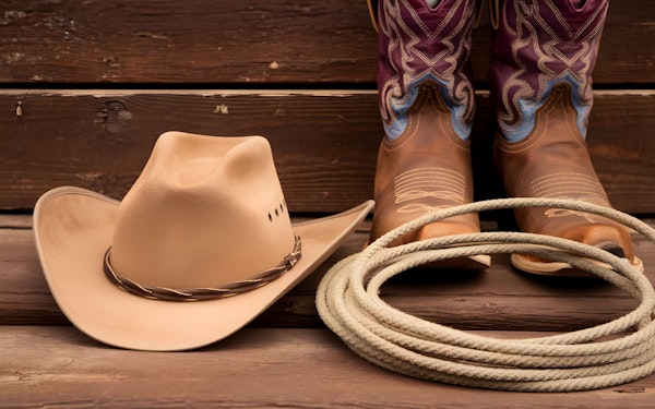 Classic Western-Themed Still Life