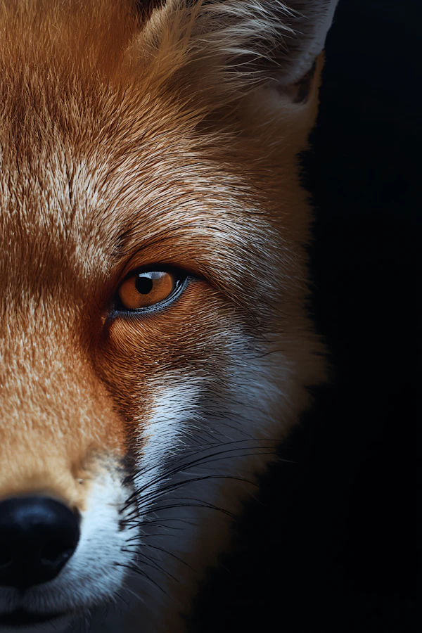 Fox Close-Up Portrait