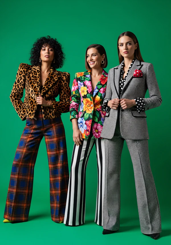Patterned Fashion Trio
