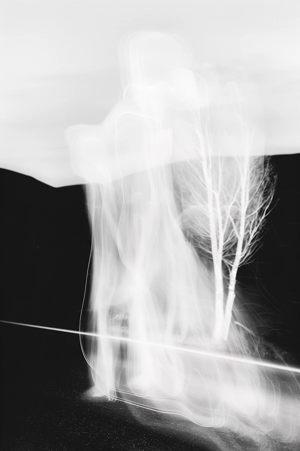 Surreal Ghostly Scene