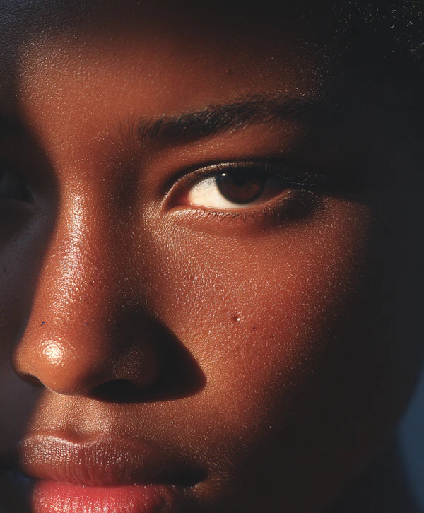 Expressive Eye Close-Up