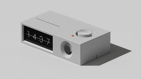 Minimalist Clock Design