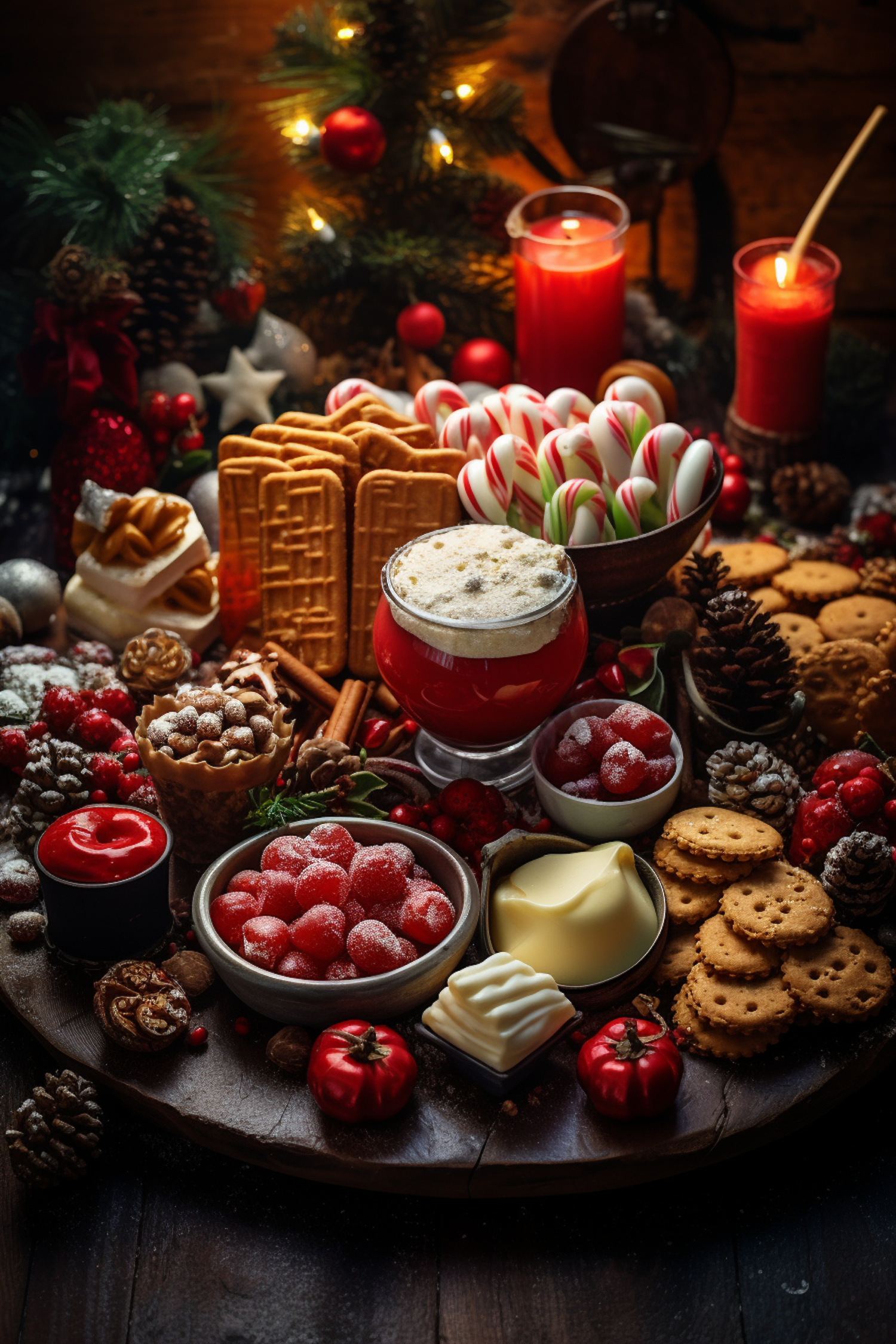 Festive Holiday Treats and Eggnog