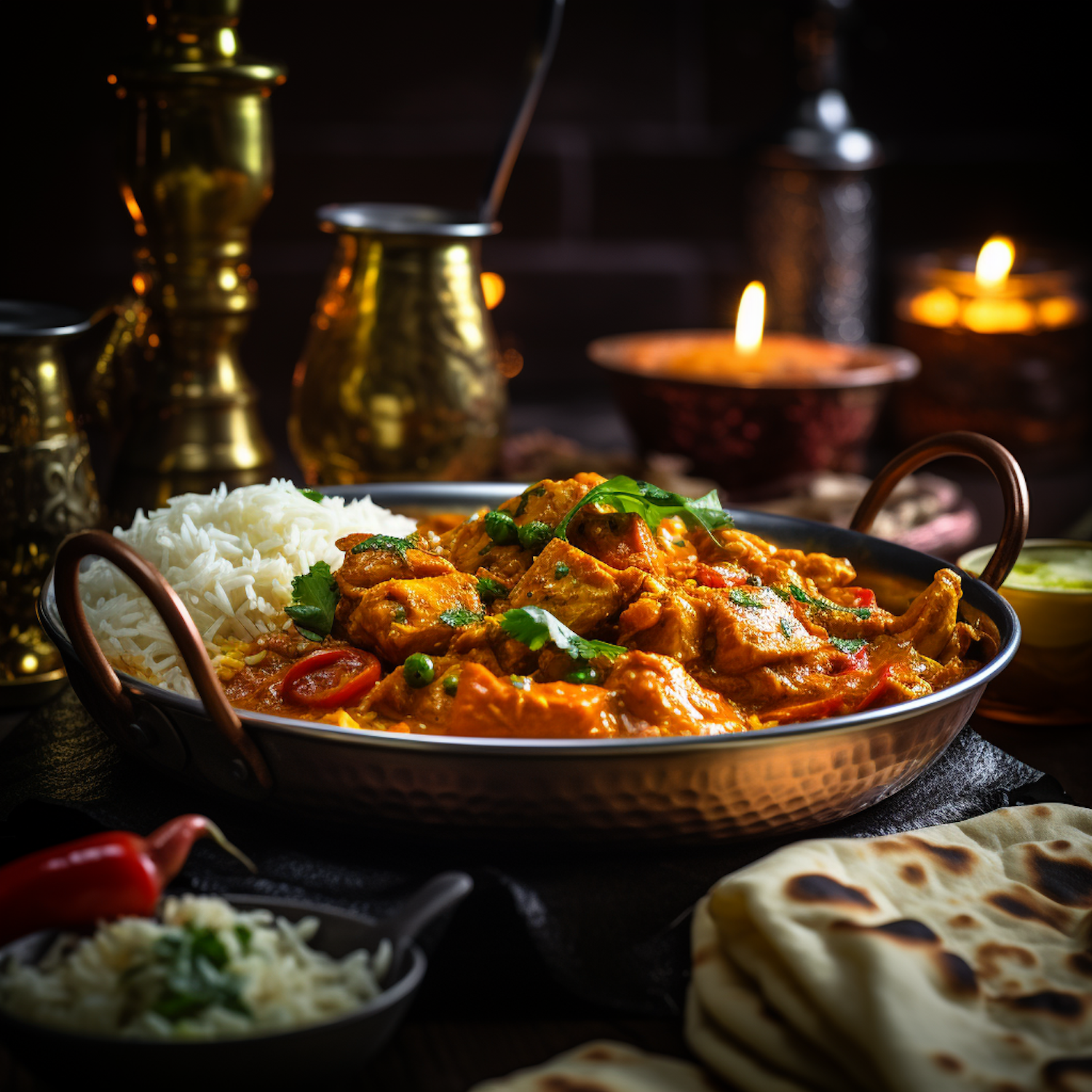 Elegant Chicken Tikka Masala Feast