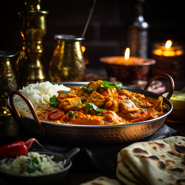 Elegant Chicken Tikka Masala Feast