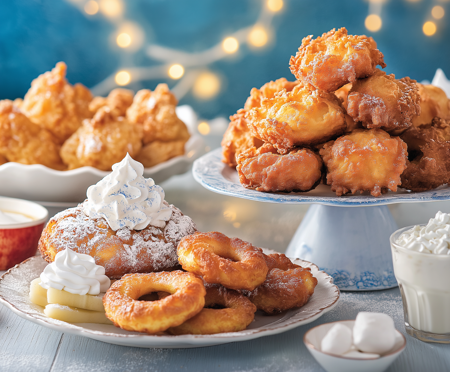 Golden Brown Fried Pastries