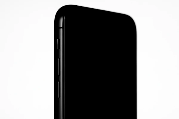 Sleek Black Smartphone